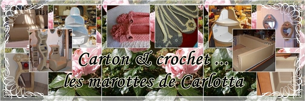 Carton et crochet, les marottes de Carlotta