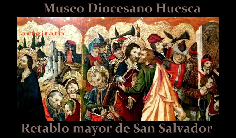 Huesca Museo Diocesano Artgitato 3 Retablo mayor de San Salvador