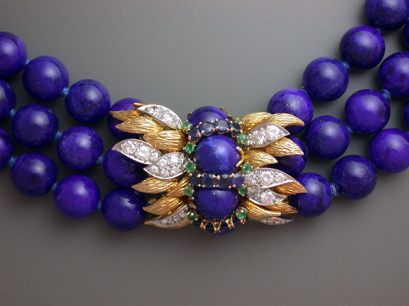 Shopping of David Webb vintage jewely Neil Marrs Eloge de l