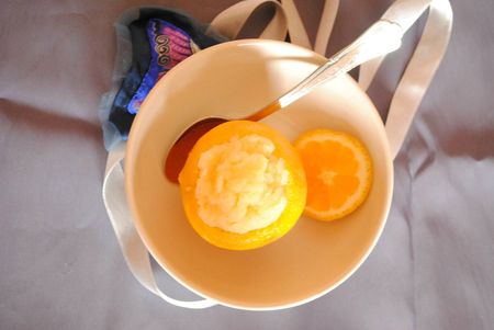 Orange givrée Orange givrée