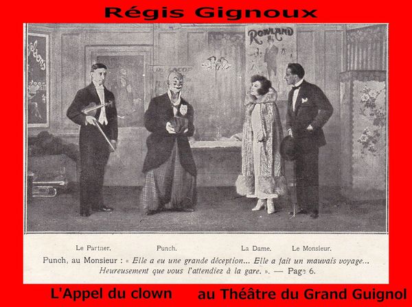 Régis Gignoux théâtre du Grand Guignol