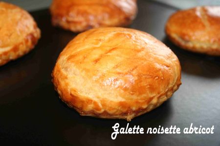 Galette noisette abricot Galette noisette abricot