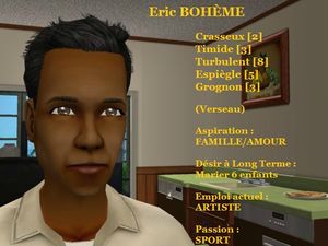 Eric BOHEME