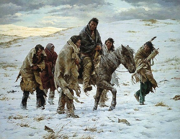 Pétition pour demander au pape François la révocation des bulles papales de 1455 violant les droits des peuples autochtones terpning-chief-joseph-rides-to-surrender
