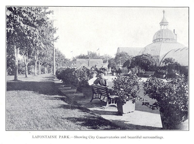 Parc La Fontaine vers 1909 - 1