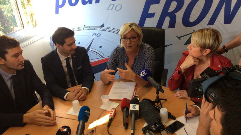 Discours de Marine Le Pen à Bruguières (Haute-Garonne) le 23/09/2017 Marine Toulouse 230917