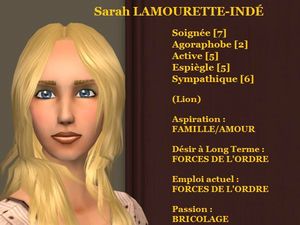 Sarah LAMOURETTE-INDE