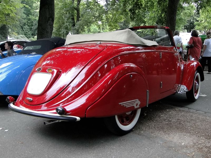 PEUGEOT 202 Cabriolet 1938 Internationales Oldtimer Meeting BadenBaden 2009