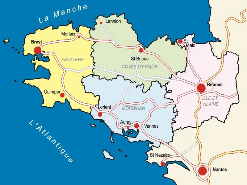 Mise en avant d'une région UFDI: La Bretagne bien sûr!