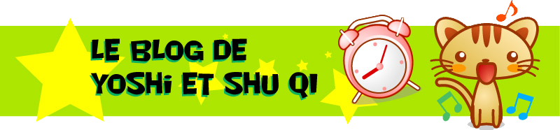 Le Blog de Yoshi et Shu Qi