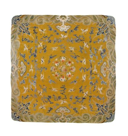 A_FINE_IMPERIAL_YELLOW_GROUND_SILK_THRONE_CUSHION_COVER