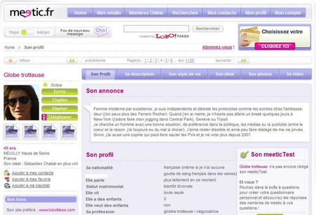 Meetic deja inscrit