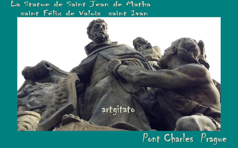 Pont Charles Prague Saint Jean de Matha saint Félix de Valois saint Ivan Artgitato 5