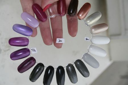 Nuancier vernis