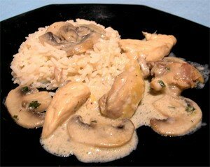 Emince_Poulet_Sauce_Normande_part