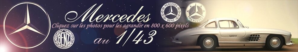 Mercedes au 1/43