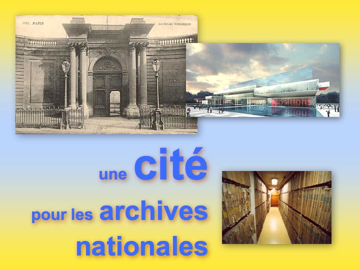 une cite pour les archives