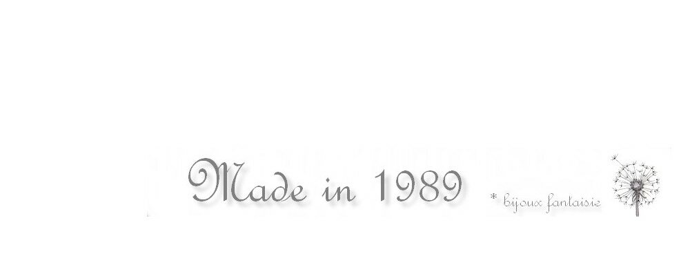 Bijoux Made-in-1989