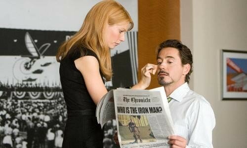 Gwyneth Paltrow & Robert Downey Jr