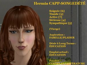 Hermia CAPP-SONGEDETE