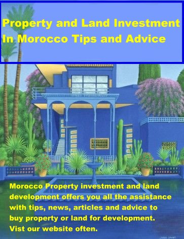 Le monde d'immobiler au Maroc