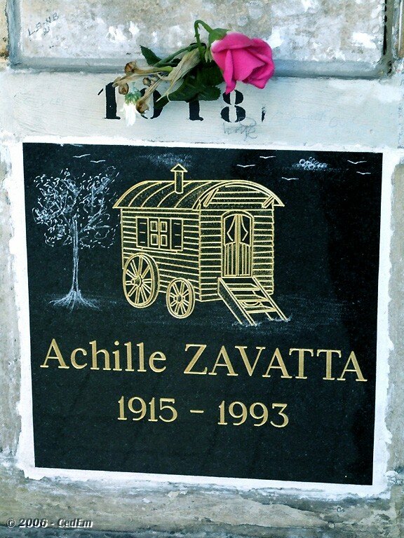 ACHILLE ZAVATTA - Photo de Cimetière du Père Lachaise - Paris ...