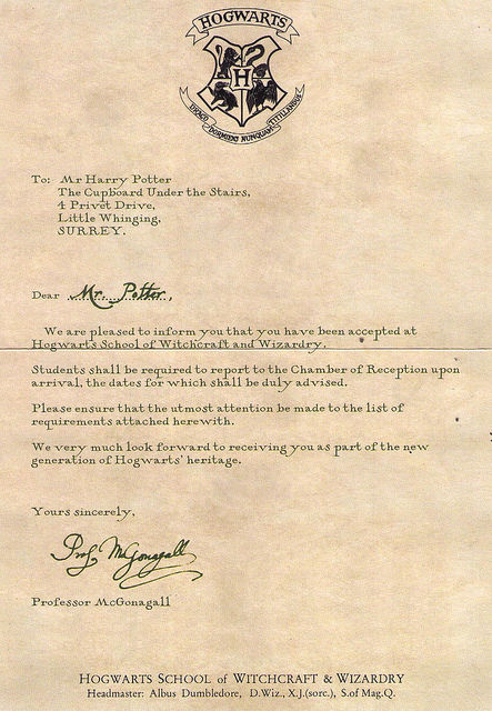 Papier à lettres - Harry Potter - Papier à lettres