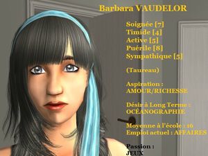 Barbara VAUDELOR