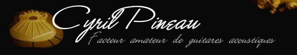 Cyril Pineau - Luthier amateur