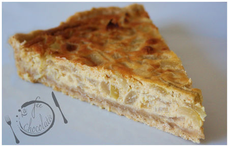 Tarte aux oignons, vin blanc et mascarpone Tarte aux oignons, vin blanc et mascarpone