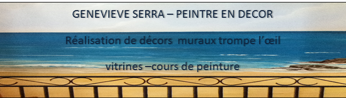 Geneviève SERRA - Peintre en Décor