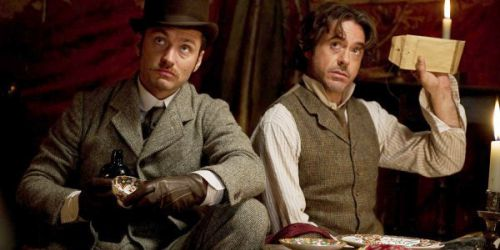 Jude Law et Robert Downey Jr