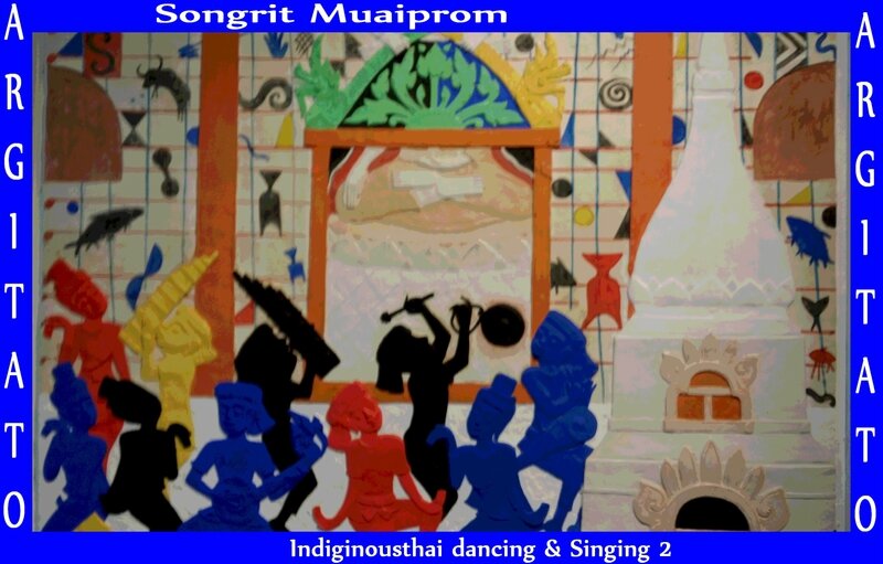 Songrit Muaiprom Indiginousthai dancing and singing 2 2014 artgitato