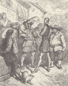 Cervantes Quichotte par G Doré 14