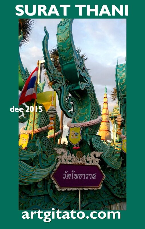 Surat Thani Thailande Artgitato Char déc 2015 16