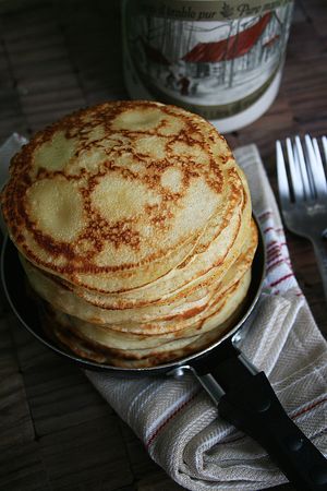Pancakes au lait ribot Pancakes au lait ribot