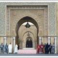 الباب الرئيسي للقصر الملكي بالرباط