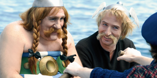 Gérard Depardieu et Edouard Baer, Obélix et Astérix