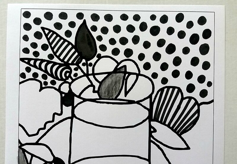 254_Noir et blanc_Du graphisme avec Matisse (9)
