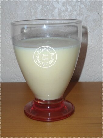 Smoothie yaourt et ananas