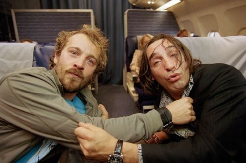 Jocelyn Quivrin et Jean Dujardin