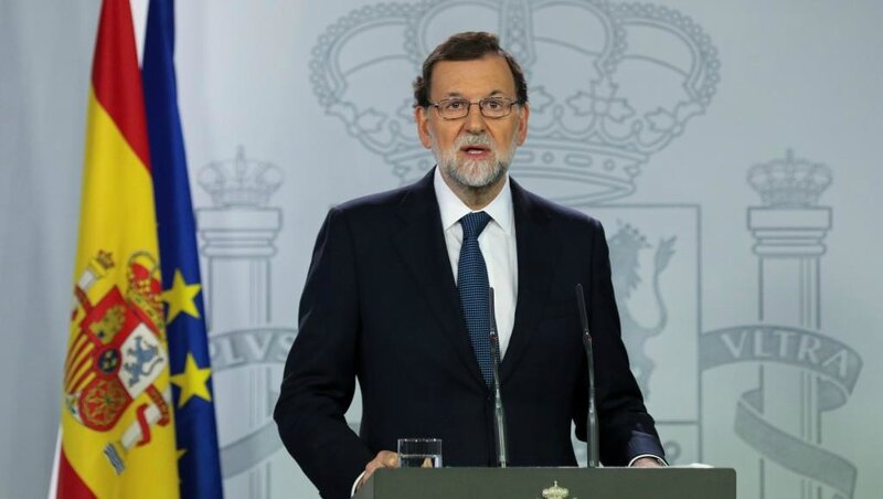 Catalogne: Rajoy destitue Puigdemont et convoque des élections anticipées le 21 décembre Rajoy 271017