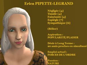 Erica PIPETTE-LEGRAND