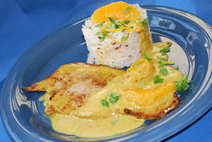 escalopes_de_veau___la_cr_me_au_curry_et___l_orange