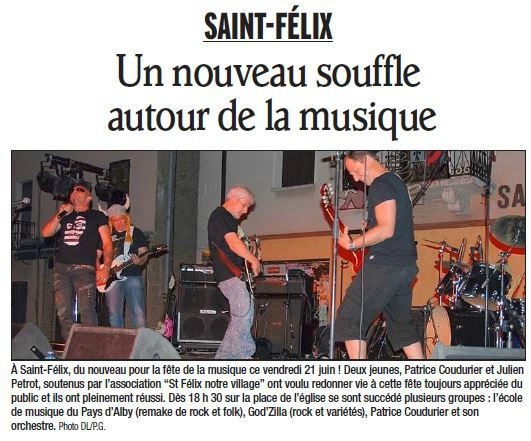 Fete musique ST FELIX