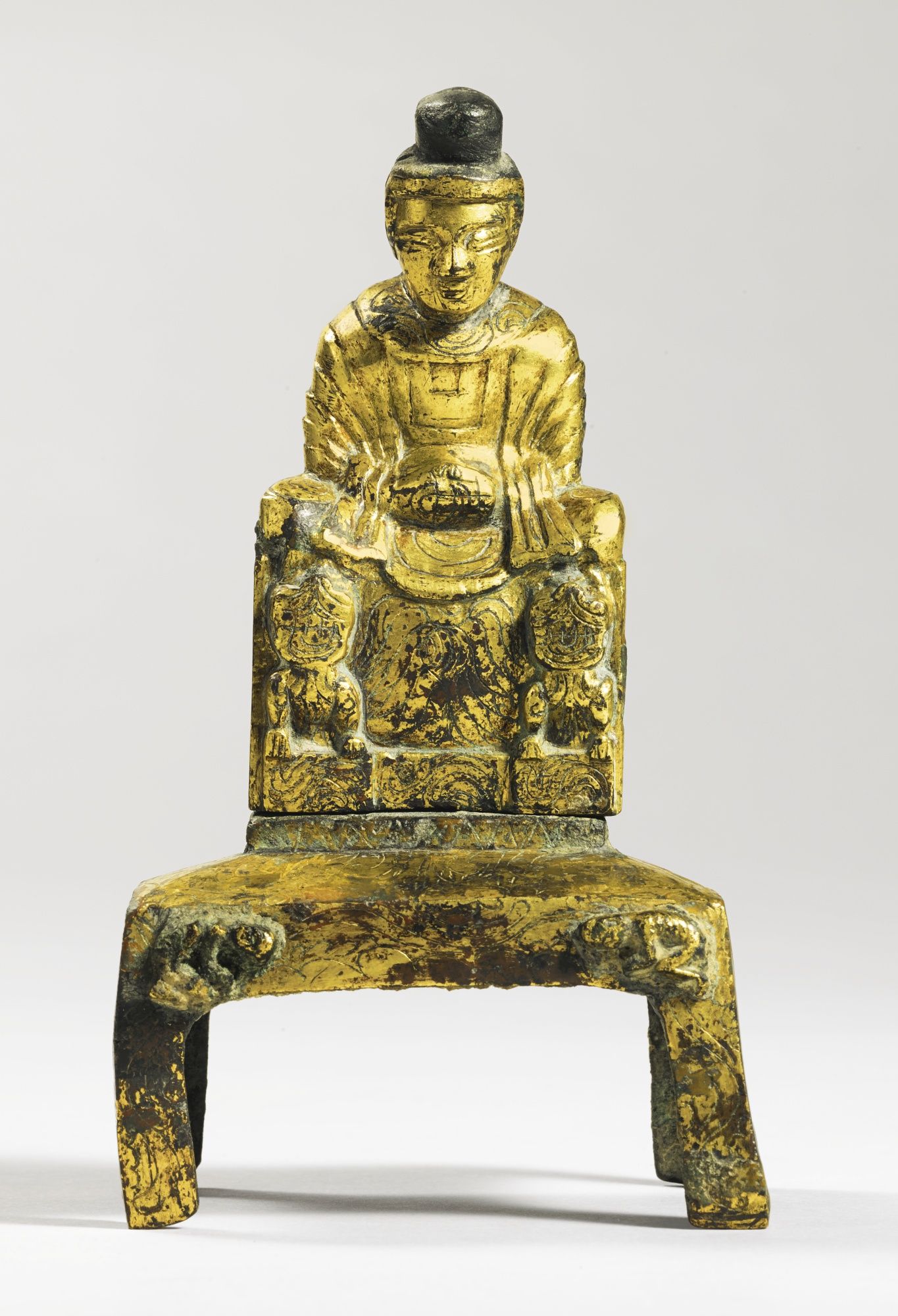 Chinese Bronze Sitting Buddha Chinese Bronze Sitting Buddha