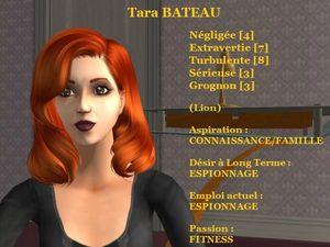 Tara BATEAU