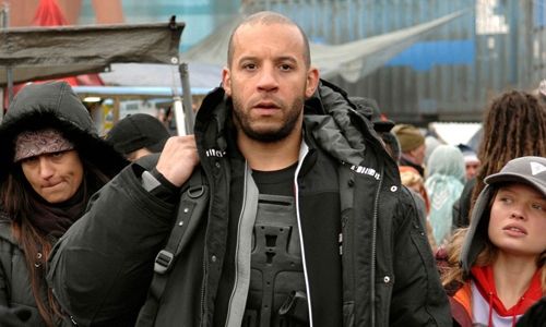Mélanie Thierry, à droite, et Vin Diesel