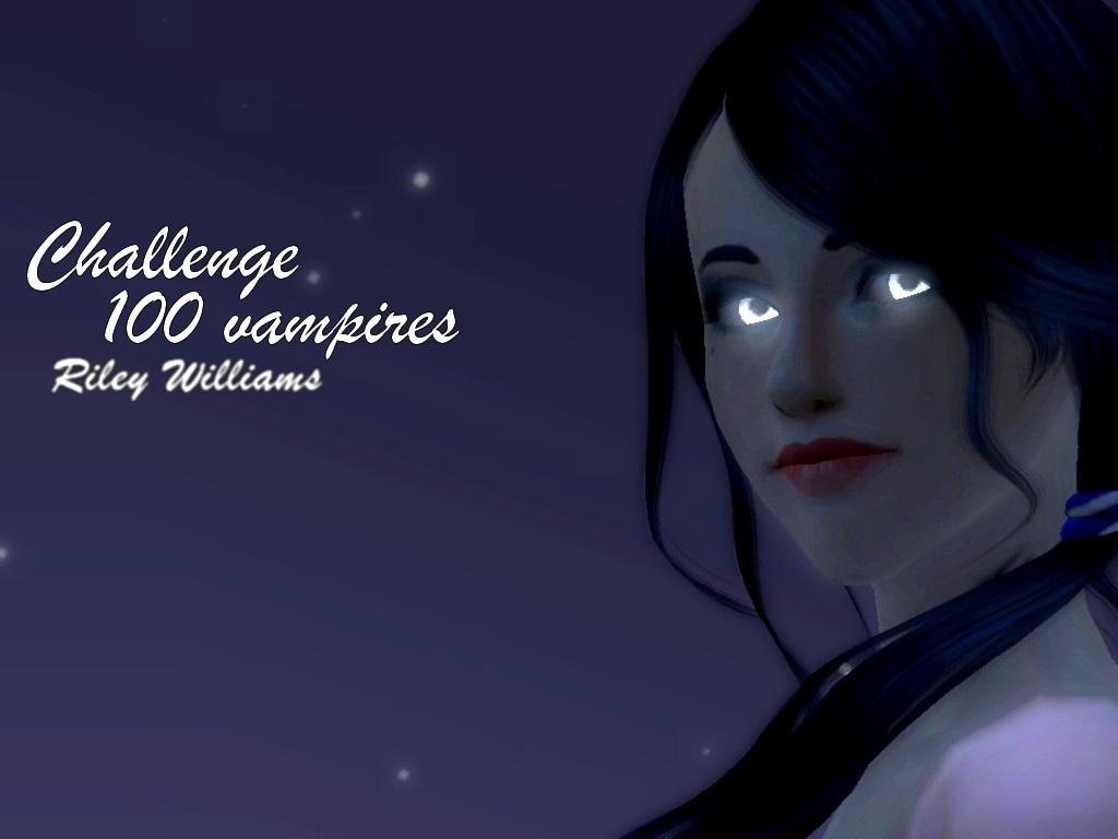 Challenge 100 vampires de Riley Williams