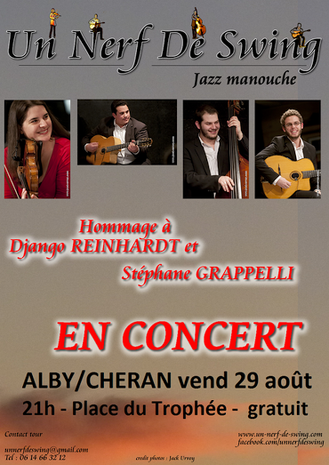 affiche concert 29 aout 2014